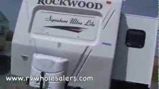 2010 Rockwood Signature Ultra Lite 8315BSS Travel Trailer RV From RVWholesalers 832293  Espresso [upl. by Eiclehc]