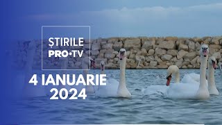 Știrile PRO TV  4 Ianuarie 2024 [upl. by Ylreveb]