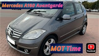 MercedesBenz A160 Avantgarde SE Automatic Cat S Part 6 MOT Time [upl. by Tessil]