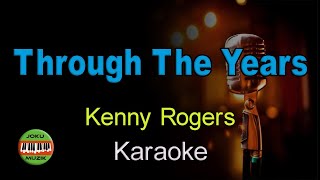 Through The Years  Kenny Rogers  HQ Karaoke [upl. by Aridni427]