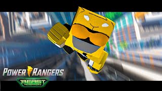 A HABILIDADE DO RANGER AMARELO FOI DESPERTADA POWER RANGERS BEAST MORPHERS 03  ‹ LUAN › [upl. by Ahsrat]