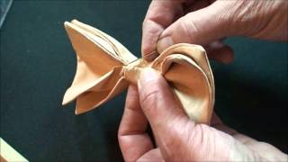 Making a Clip On Bow Tie [upl. by Snowman]