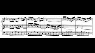 JS Bach  BWV 526 2  Sonata II  Largo Esdur  Eflat major [upl. by Aelem22]