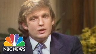 1980s How Donald Trump Created Donald Trump  NBC News [upl. by Ellynad]