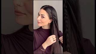 Easy fall hairstyle ✨❤️ ytshorts shorts hairstyle hairstyletutorial trending shortsfeed yt [upl. by Notrab997]