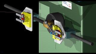 FLAT Wire COIL making tooling for Medium Voltage Motors [upl. by Handbook284]