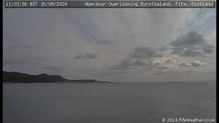 16 August 2024  Aberdour WeatherCam Timelapse [upl. by Ammej]