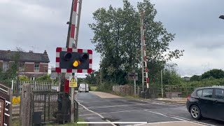 Crediton level crossing Devon [upl. by Abrahams]