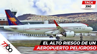 El Avión que se salió de la pista de aterrizaje en Tegucigalpa  Vuelo 390 de TACA [upl. by Anirtruc]