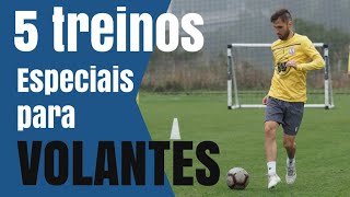 5 TREINOS FÍSICOS PARA VOLANTES  FUTEBOL  CARLOS BERTOLDI  TICÃO [upl. by Eedissac]