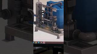 Plant Design In Solidworks viral  3ddesign  solidworks  autocad  cad  plantdesign [upl. by Nnylirehs]