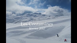 Ski Les Contamines 🇫🇷 Février 2017 [upl. by Schmeltzer]