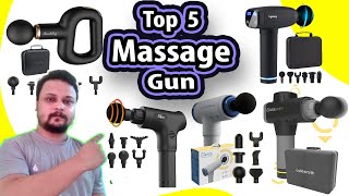 Top 5 Best Massage Gun In India 2022  Under Rs 2500 Rs 3000 Rs 5000 [upl. by Josefina]