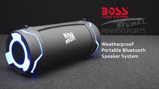 TUBE Bluetooth Speaker  BOSS Audio Systems [upl. by Bianca]