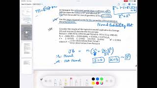 Basic Econometrics past year 2023 solutions [upl. by Fredericka]