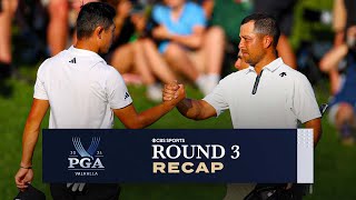 2024 PGA Championship ROUND 3 RECAP Morikawa Schauffele COLEAD heading into Sunday I CBS Sports [upl. by Sral]