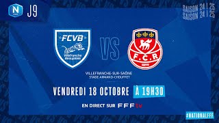 J9 I Villefranche – FC Rouen 1899 00 le résumé I National FFF 20242025 [upl. by Aminta826]