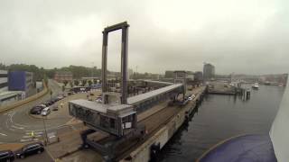 MS Color Fantasy arriving Kiel timelaps [upl. by Aerdua]