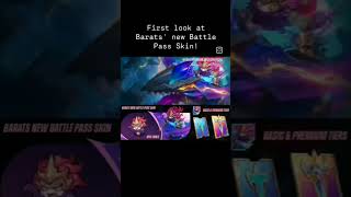 First look at Barats new Battle Pass Skin mlbbstore gahoridiasstore [upl. by Quiteri]