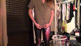 Styling The Black Milk Galaxy Leggings [upl. by Haskel367]