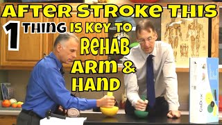 After Stroke This 1 Thing Is Key to Rehab Arm amp Hand [upl. by Arutek]