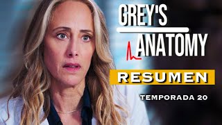 💉ANATOMIA DE GREY Temporada 20  RESUMEN COMPLETO [upl. by Anniken]