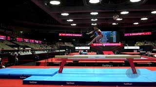 DABOUR Farida EGY  2021 Artistic Worlds Kitakyushu JPN  Qualifications Balance Beam [upl. by Durnan]