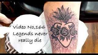 Dead Friends remembered through tattoos video No166 [upl. by Winnick65]