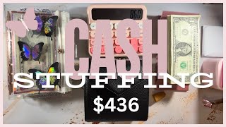 Cash Stuffing My Cash Wallet and Sinking FundsSavings Challenges [upl. by Dalton494]