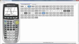 Grafische rekenmachine TI 84 Toppen Snijpunten en Nulpunten [upl. by Aserehc]