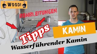 Wasserführender Kaminofen  Meine Erfahrung  Tipps  Rohrleitung  Woodi [upl. by Siuoleoj5]