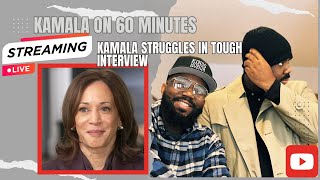 Kamala Harris Struggles in “60 Minutes” interview [upl. by Suryc]