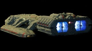 Completing the Moebius TOS Battlestar Galactica [upl. by Eibrik]