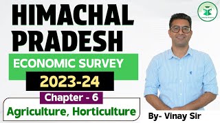 Himachal Pradesh Economic Survey 202324  Chapter 6  Agriculture and Horticulture [upl. by Sanferd59]