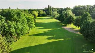 Golf de Beaune Levernois  drone aerial video  hole11 [upl. by Lurleen]