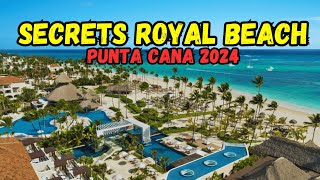 Secrets Royal Beach Punta Cana  Hotel Tour 2024 Punta Cana Dominican Republic [upl. by Marcelia]