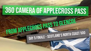 Day 5 Finale of NC500  Applecross in 360° A Stunning Scottish Adventure [upl. by Shih441]