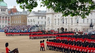 Trooping the Colour The Major Generals Review 2024 [upl. by Siramay]