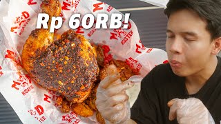 NYOBAIN KULINER FYP TIKTOK AYAM PEDES HARGA Rp 60RB WORTH IT [upl. by Wirth]