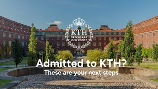 Webinar  Admitted to KTH These are your next steps [upl. by Nance809]