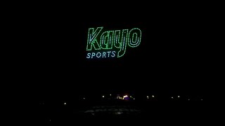 Kayo Sports 2024 Bathurst 1000 Drone Show [upl. by Dayle623]