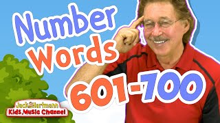 Number Words  601700  Jack Hartmann [upl. by Codding756]