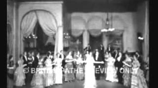 Unique film Stage production of Noel Cowards quotBitter Sweetquot His Majestys Theatre 1930 Part 2 [upl. by Yoc916]