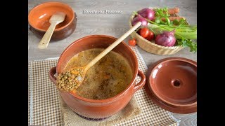 Zuppa di lenticchie nel coccio  Ricette che Passione [upl. by Sherr]