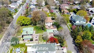 Sunset Hill Staten Island an Aerial View [upl. by Htiaf]