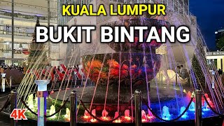 Bukit Bintang Walking Tour  Pavilion Kuala Lumpur  NIGHTLIFE in Kuala Lumpur Malaysia [upl. by Refinnaej]