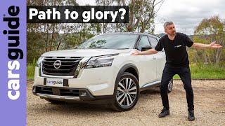 Nissan Pathfinder 2023 review Can the new eightseat family SUV keep the Hyundai Palisade at bay [upl. by Fachan]