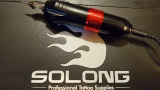 Solong Tattoo Kit Rotary Machine Pen [upl. by Newhall]