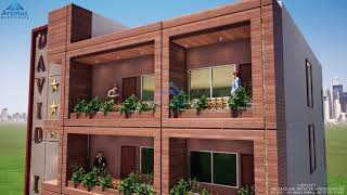 Small Hotel Designs and Small Hotel Exterior Design Architects in india Arcmax Architects [upl. by Ebby]