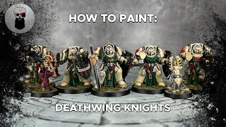 Contrast How to Paint New Deathwing Knights [upl. by Samella619]